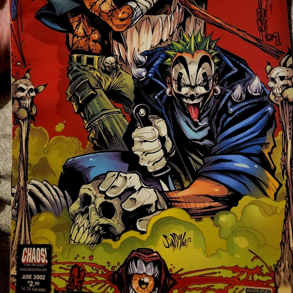Chaos comics insane Clown posse y2k vintage rare.. - Picture 2 of 9